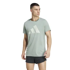 Adidas Mens Run It Tee Chill Design