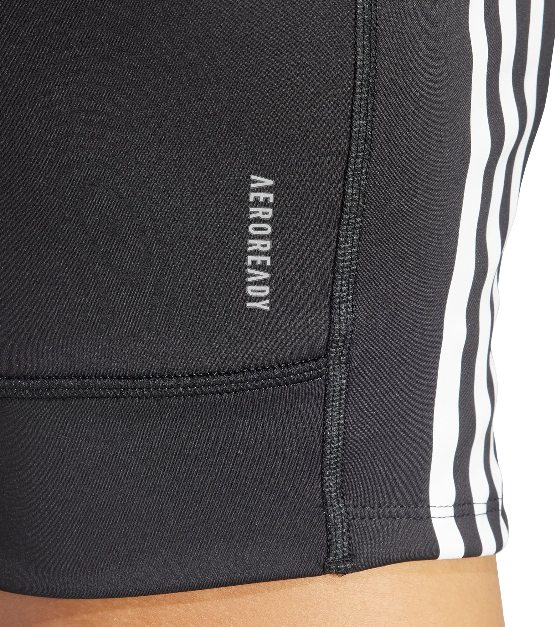 adidas Own The Run 3 Stripes Womens Running Vest Tank Top - Black Premium Comfort Drop Shoulder Cut