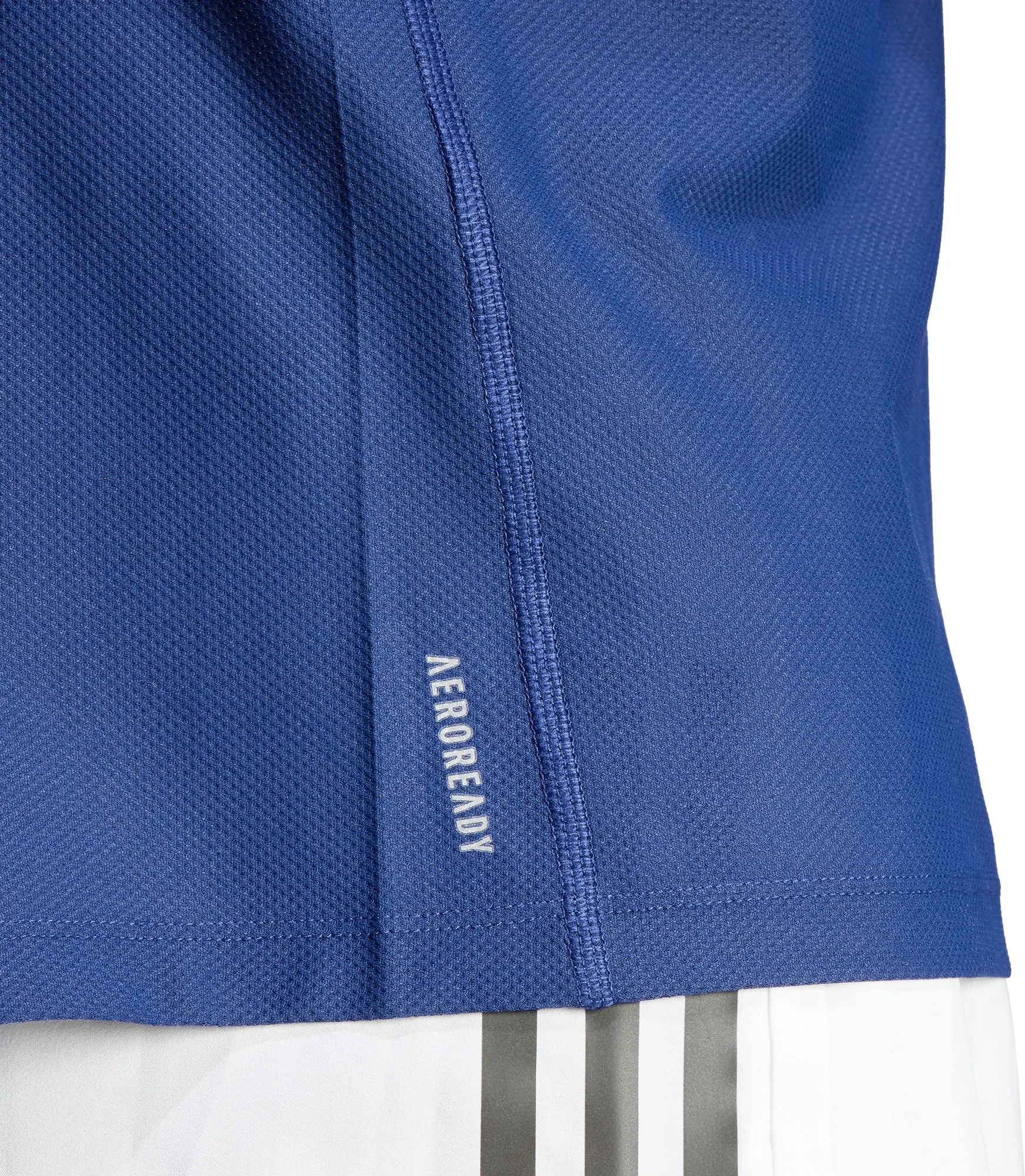 adidas Own The Run Short Sleeve Mens Running Top - Blue Timeless Layer Relaxed Vibe