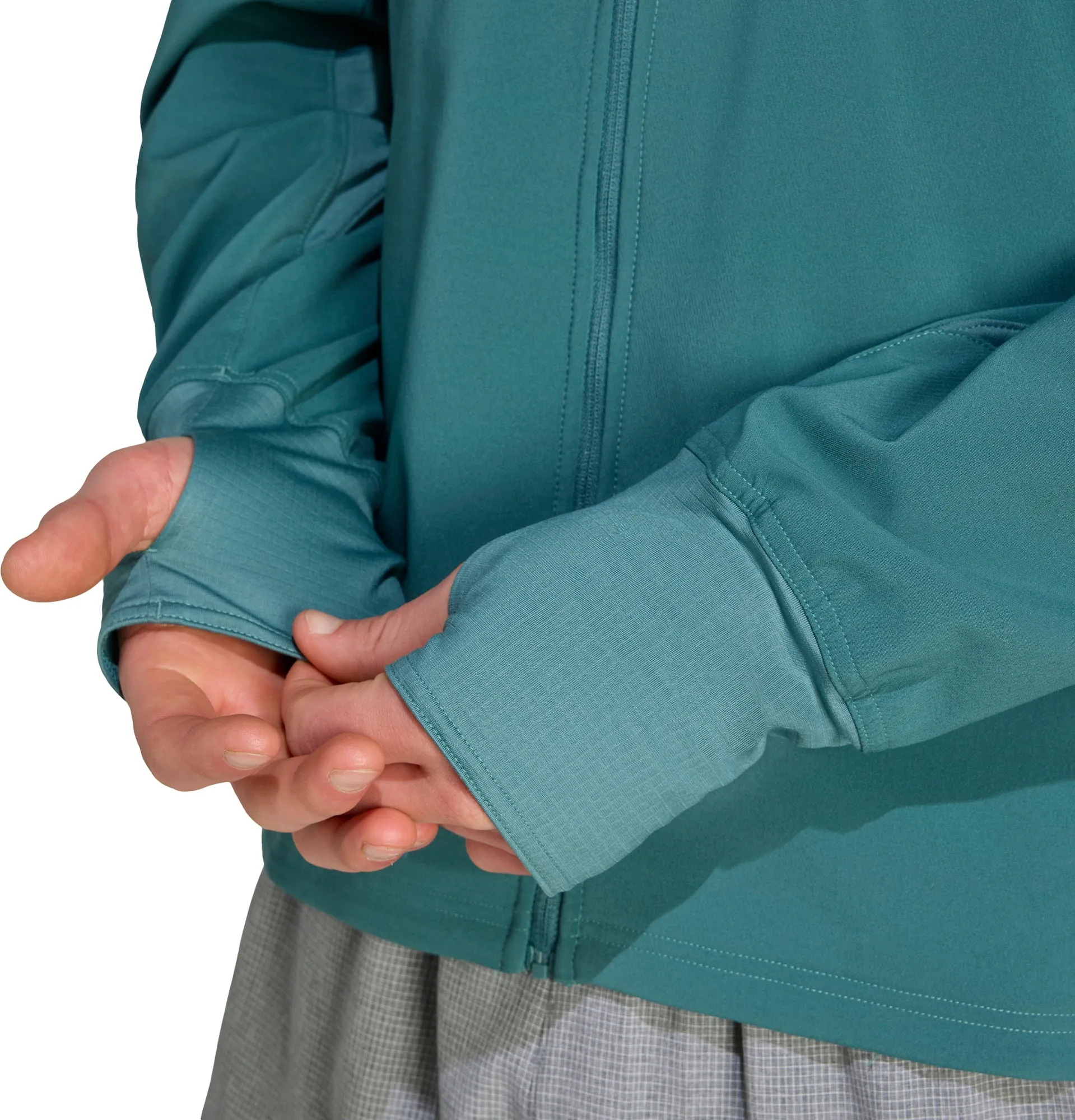 student adidas Own The Run Winterized Mens Running Jacket - Green