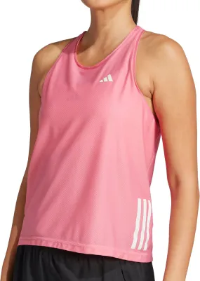 adidas Own The Run Womens Running Vest Tank Top - Pink Light Style Street Comfort Style