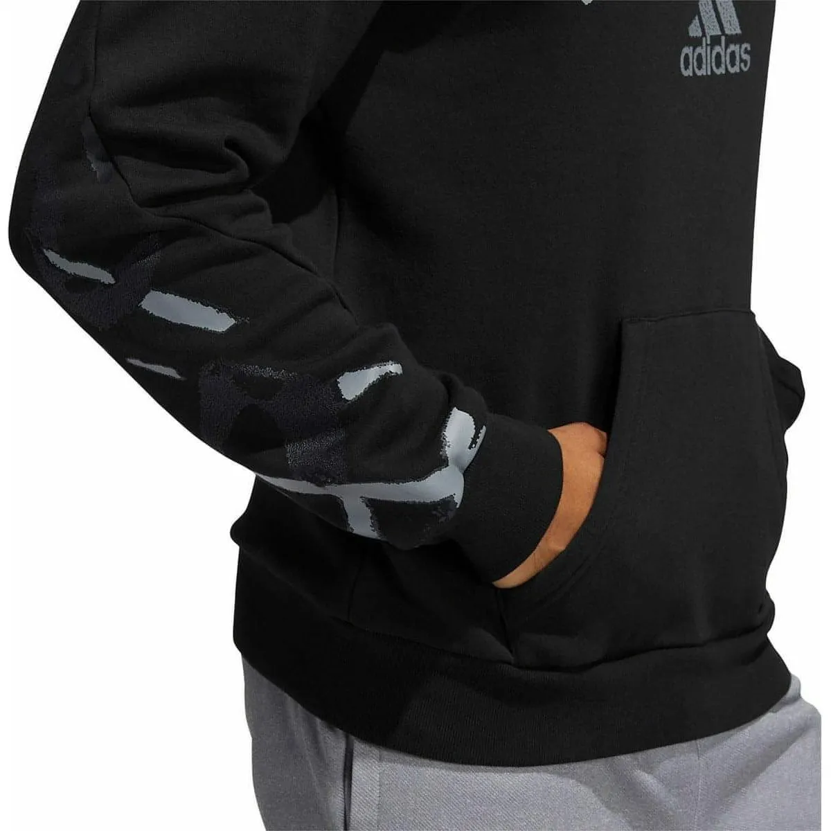 Heavyweight Option New Arrival adidas Reverse Retro Future Icons Graphic Mens Hoody - Black