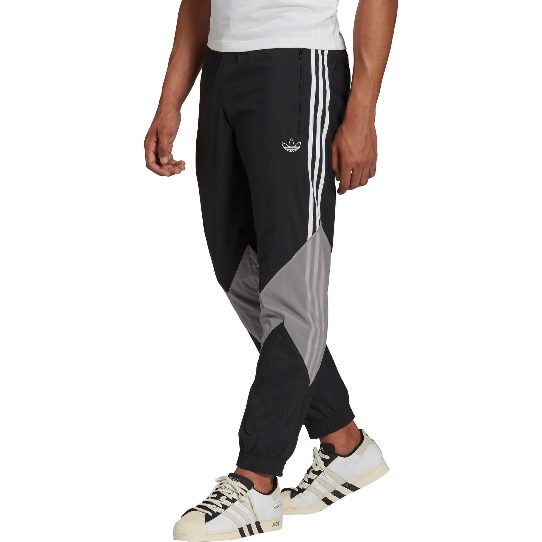 adidas SPRT Lightning Mens Track Pants - Black Stylish Look
