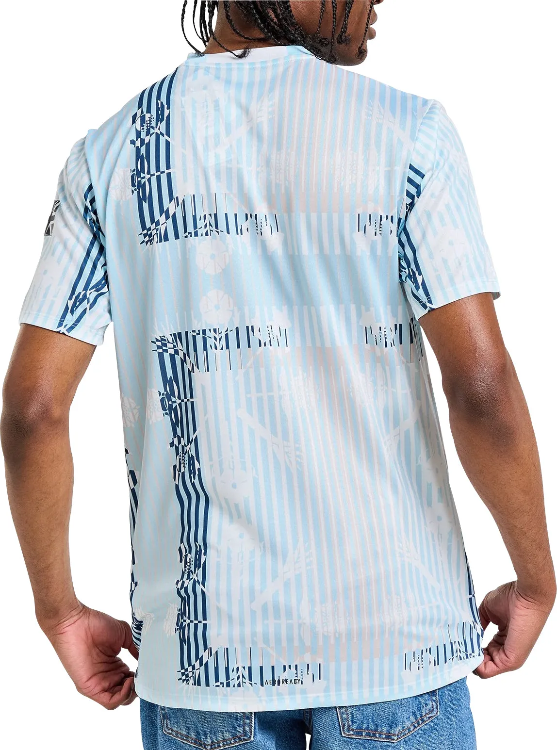 adidas Team GB Short Sleeve Mens Training Top - Blue Subtle Details Business Meeting