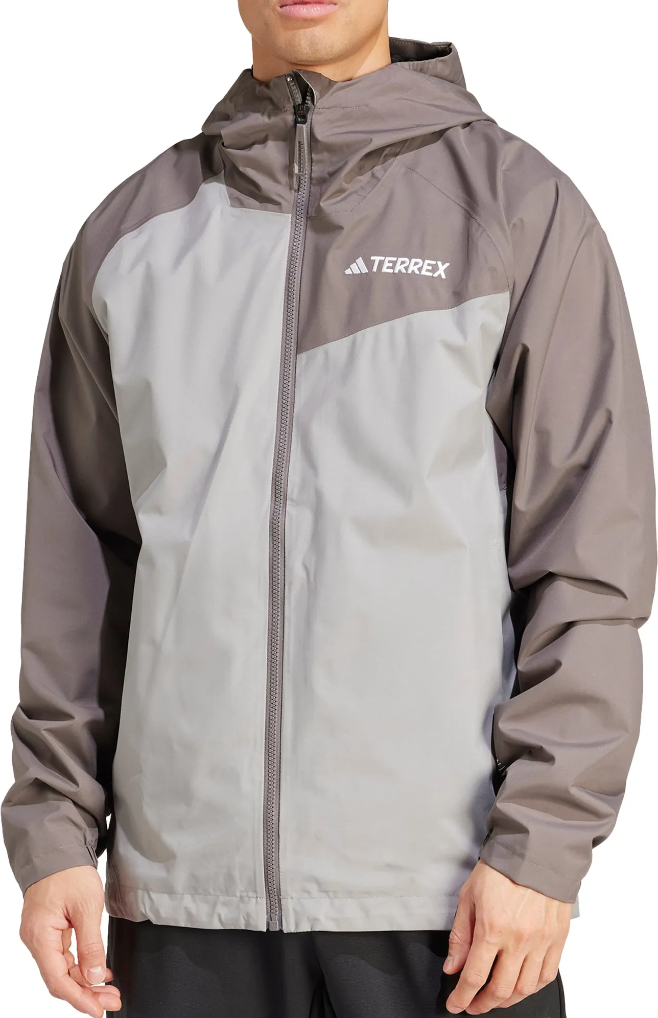 adidas Terrex Multi 2L Rain.RDY Mens Walking Jacket - Grey Sophisticated high-end