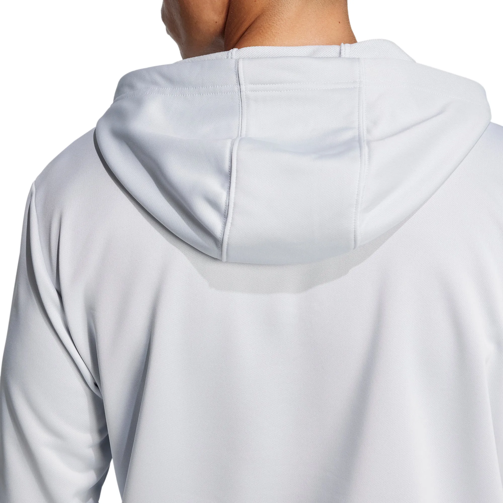 Soft and breathable Cozy Wardrobe adidas Tiro 25 Essentials Half Zip Hooded Long Sleeve Mens Training Top - Grey