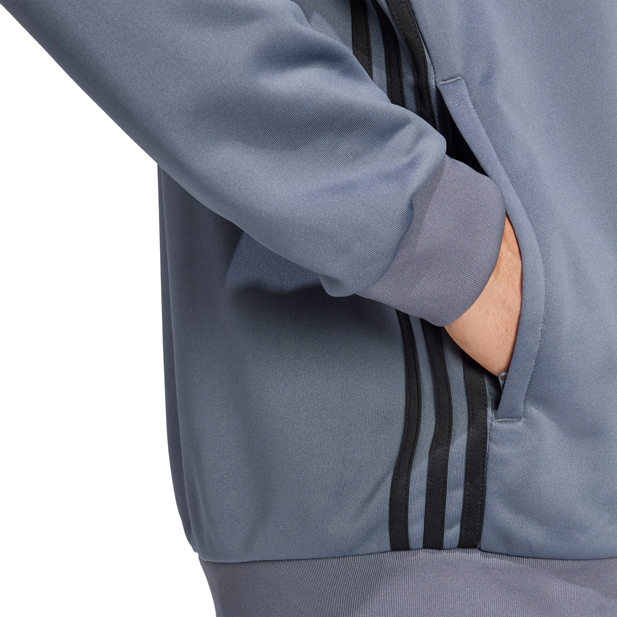 baby shower timeless adidas Tiro 25 Essentials Half Zip Hooded Long Sleeve Mens Training Top - Grey