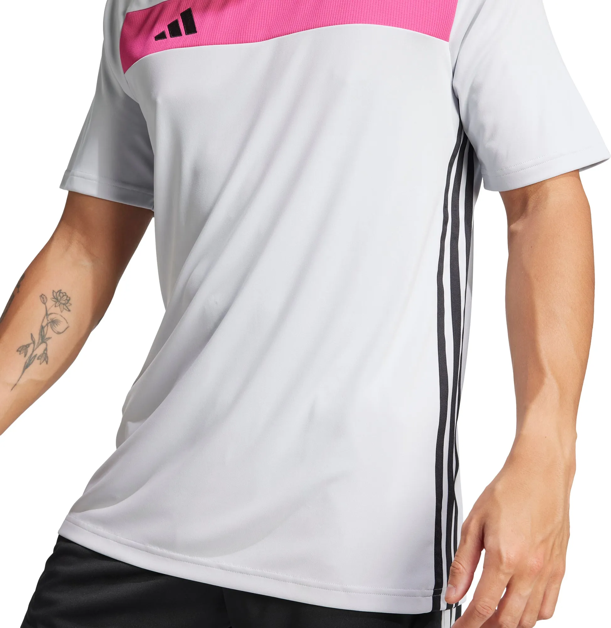 adidas Tiro 25 Essentials Short Sleeve Mens Training Top - White timeless