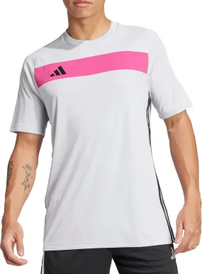 adidas Tiro 25 Essentials Short Sleeve Mens Training Top - White Outdoor Light Smart Design