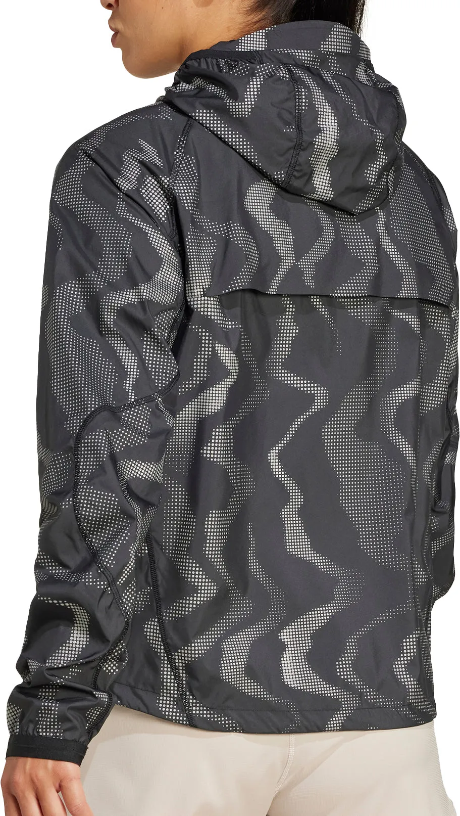 adidas Ultimate WIND.RDY Womens Running Jacket - Black Light Function Urban Gear