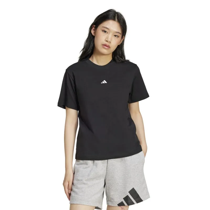 Adidas Womens Essentials Small Logo Tee Eco friendly materials Daily Casual