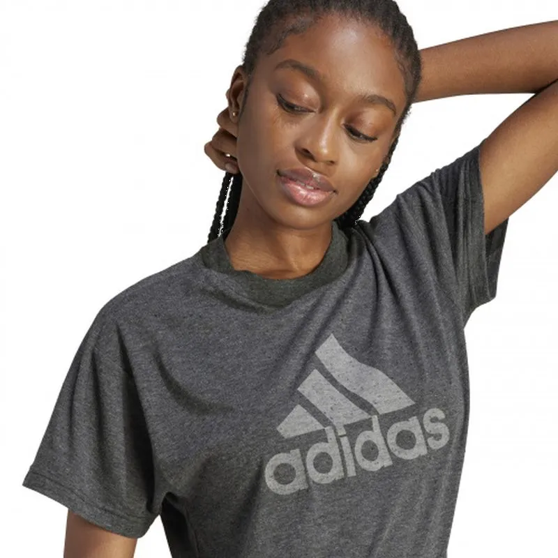 High Density Fabric Simple and Light Adidas Womens Future Icons Winners 3.0 Tee