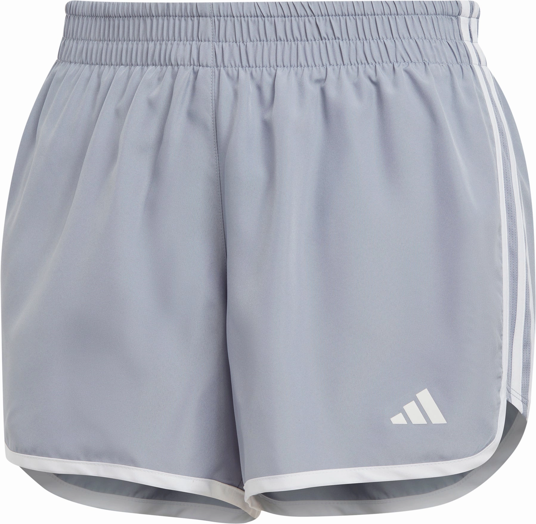 Durable Quality adidas 3 Inch Marathon 20 Womens Running Shorts - Grey