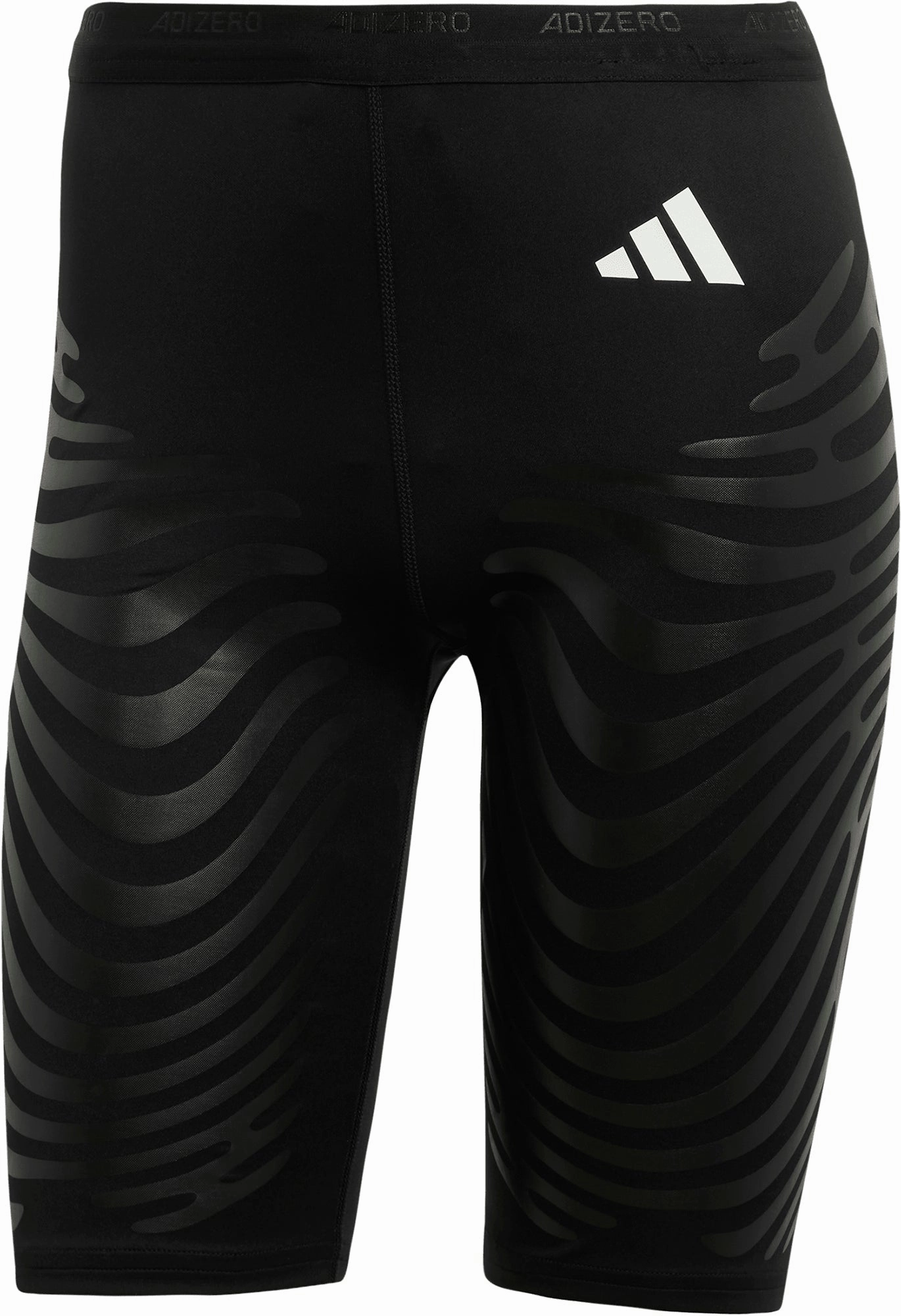 adidas Adizero Control Womens Short Running Tights - Black Seamless Design Holiday Outfit Non Irritating Seams