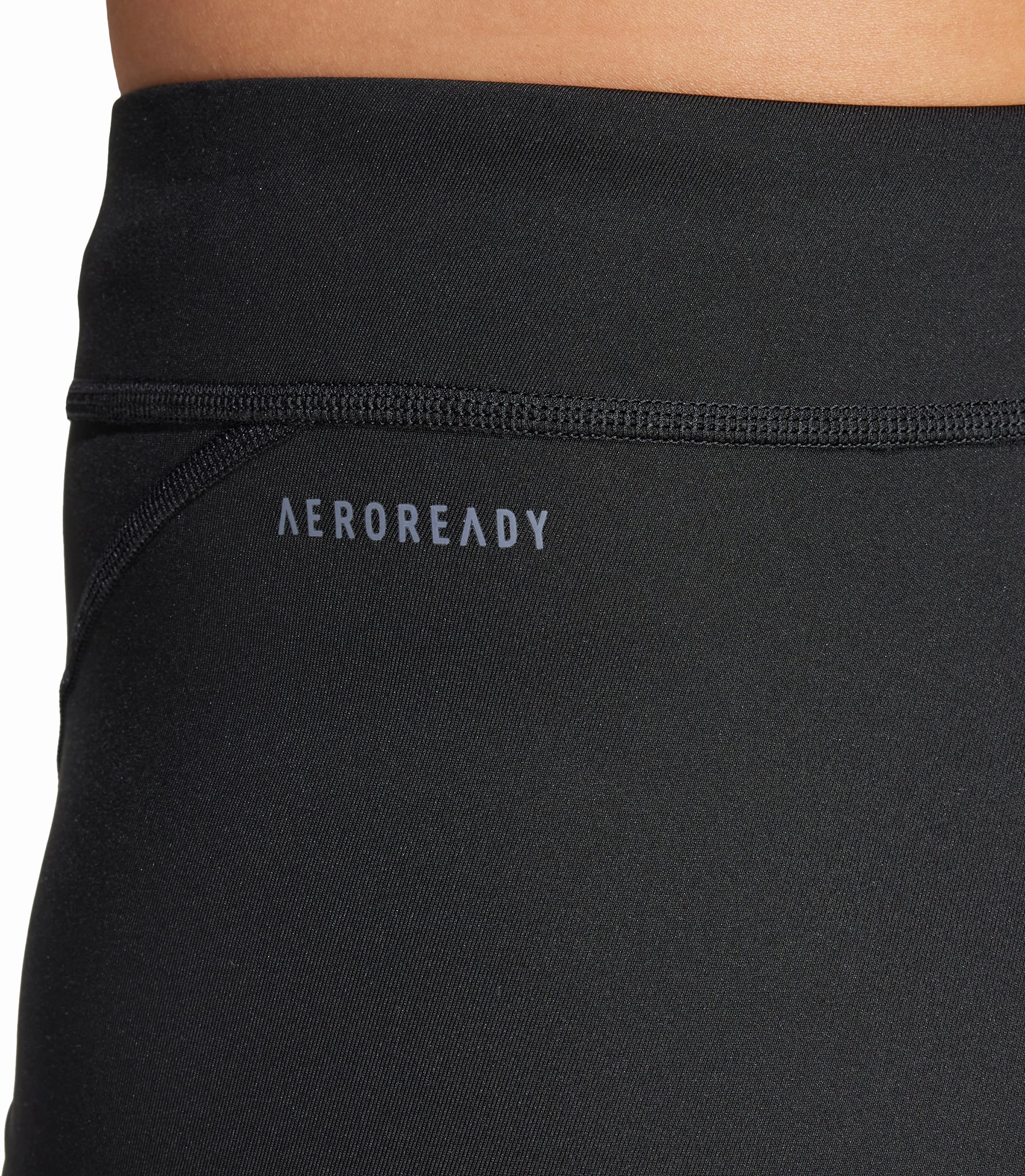 Mesh Panel Pro Athlete Effortless Comfort adidas Adizero Essentials Womens Short Running Tights - Black