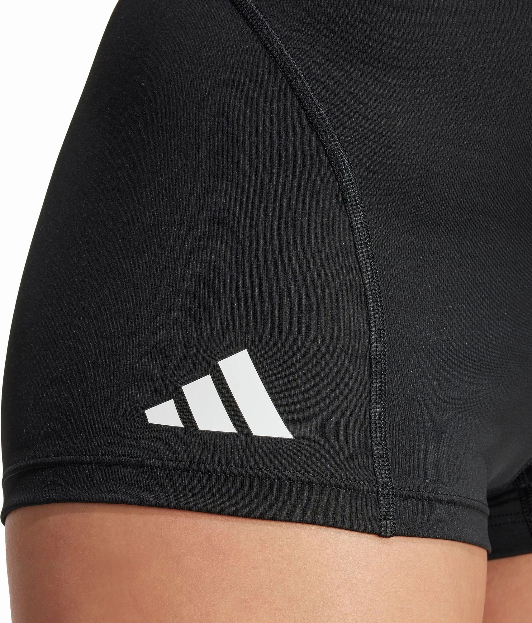 adidas Adizero Essentials Womens Short Running Tights - Black Studio Style