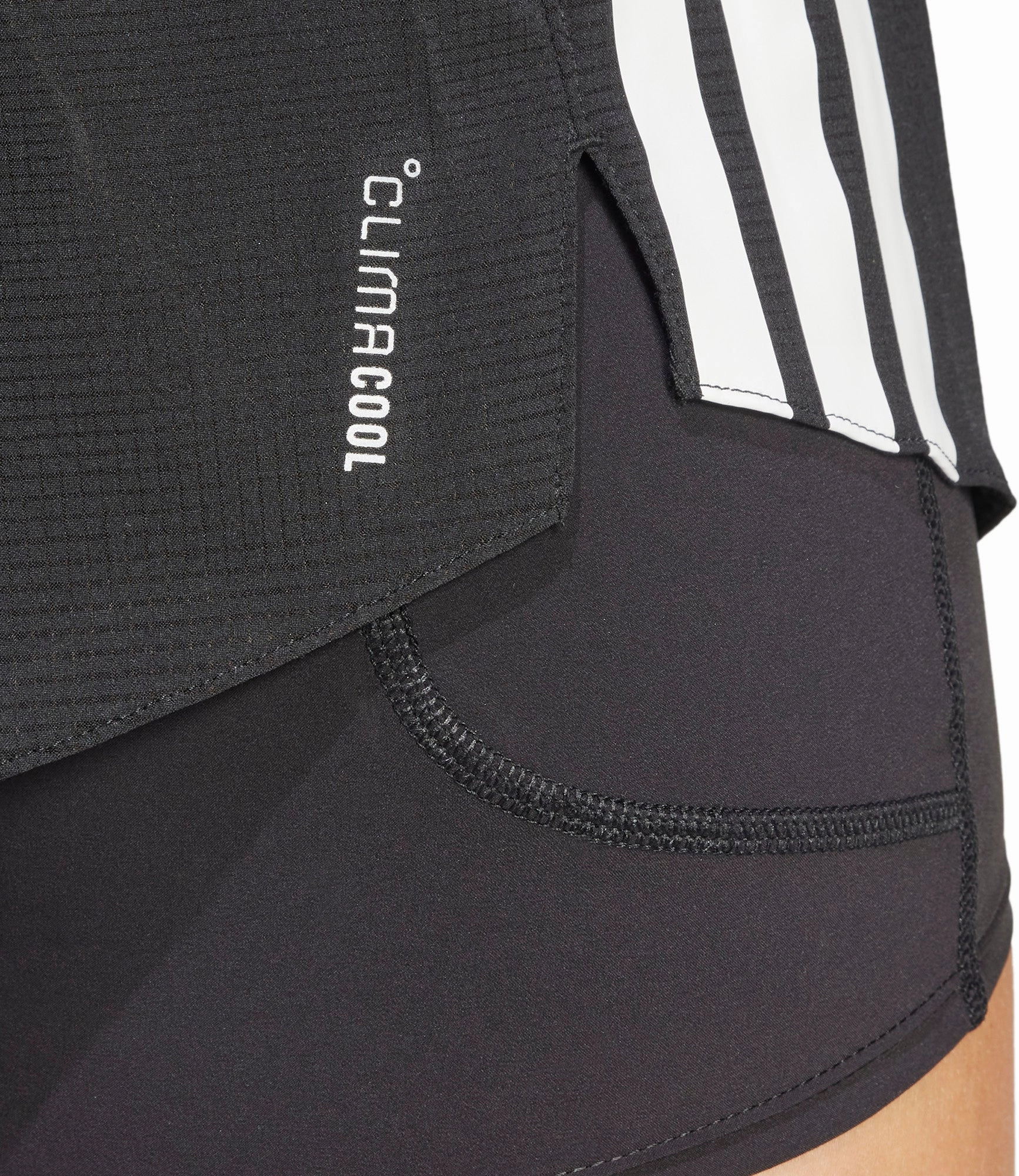 Handmade Quick Layering adidas Adizero Gel Pocket 2 In 1 Womens Running Shorts - Black