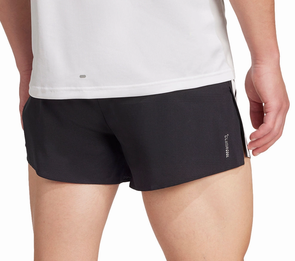 Casual Clothing All Purpose Wear adidas Adizero Gel Pocket 3 Inch Mens Running Shorts - Black
