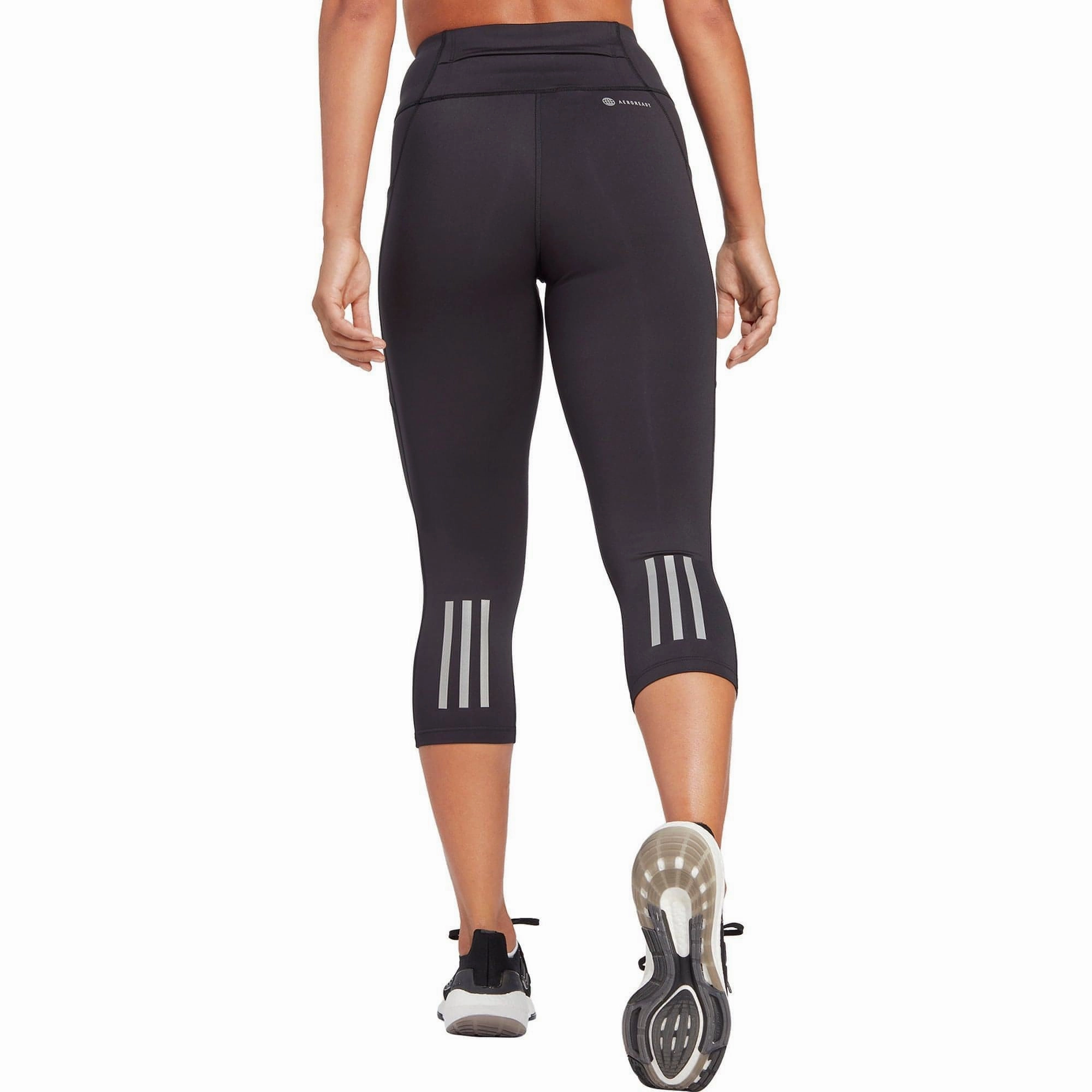 Sculpted Shape adidas DailyRun Womens 3/4 Capri Running Tights - Black