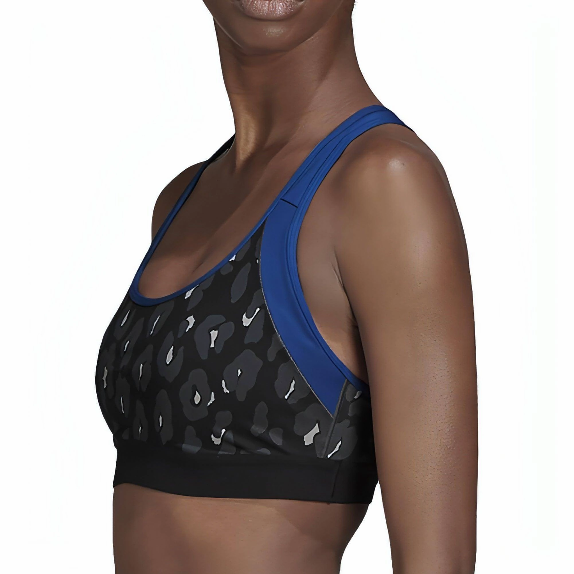 Cap-sleeved Dance adidas Don't Rest Iteration Womens Sports Bra - Black