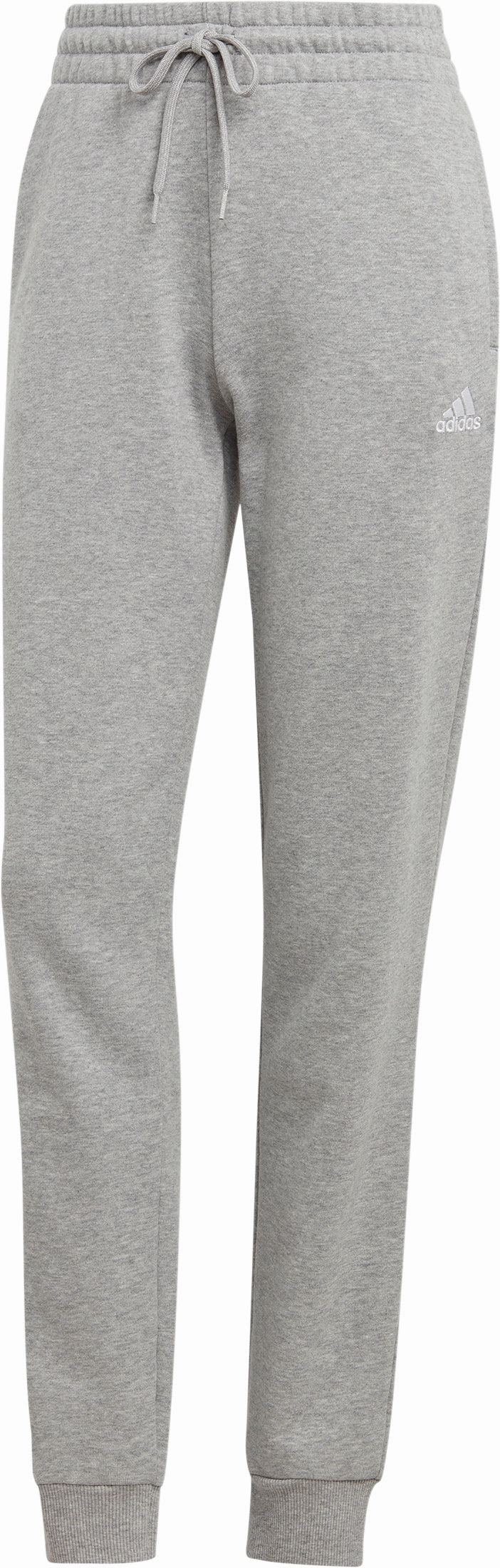 adidas Essentials Linear French Terry Womens Cuffed Joggers - Grey Trendy Appeal