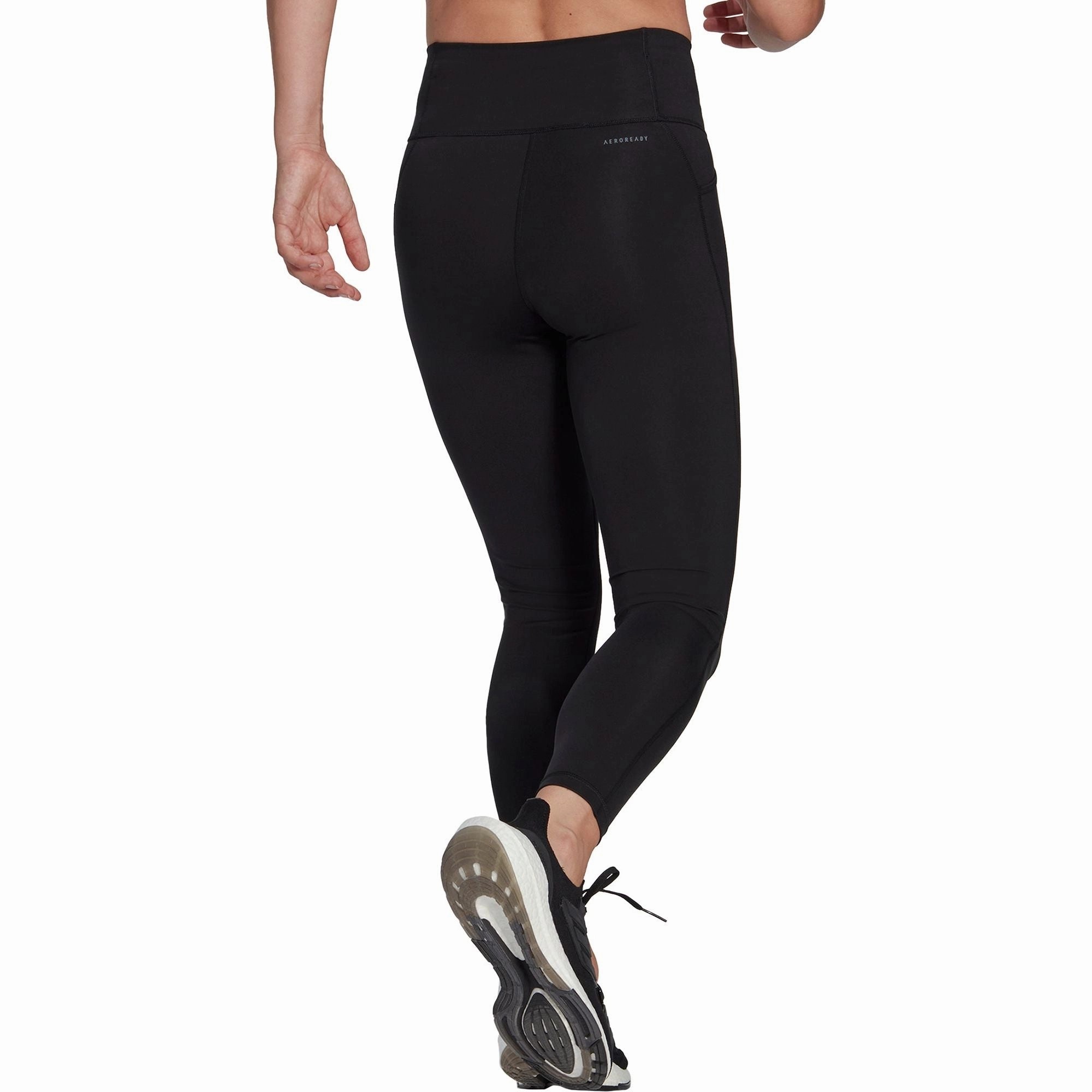 adidas Essentials Womens 7/8 Running Tights - Black Studio Style Flexible Fabric