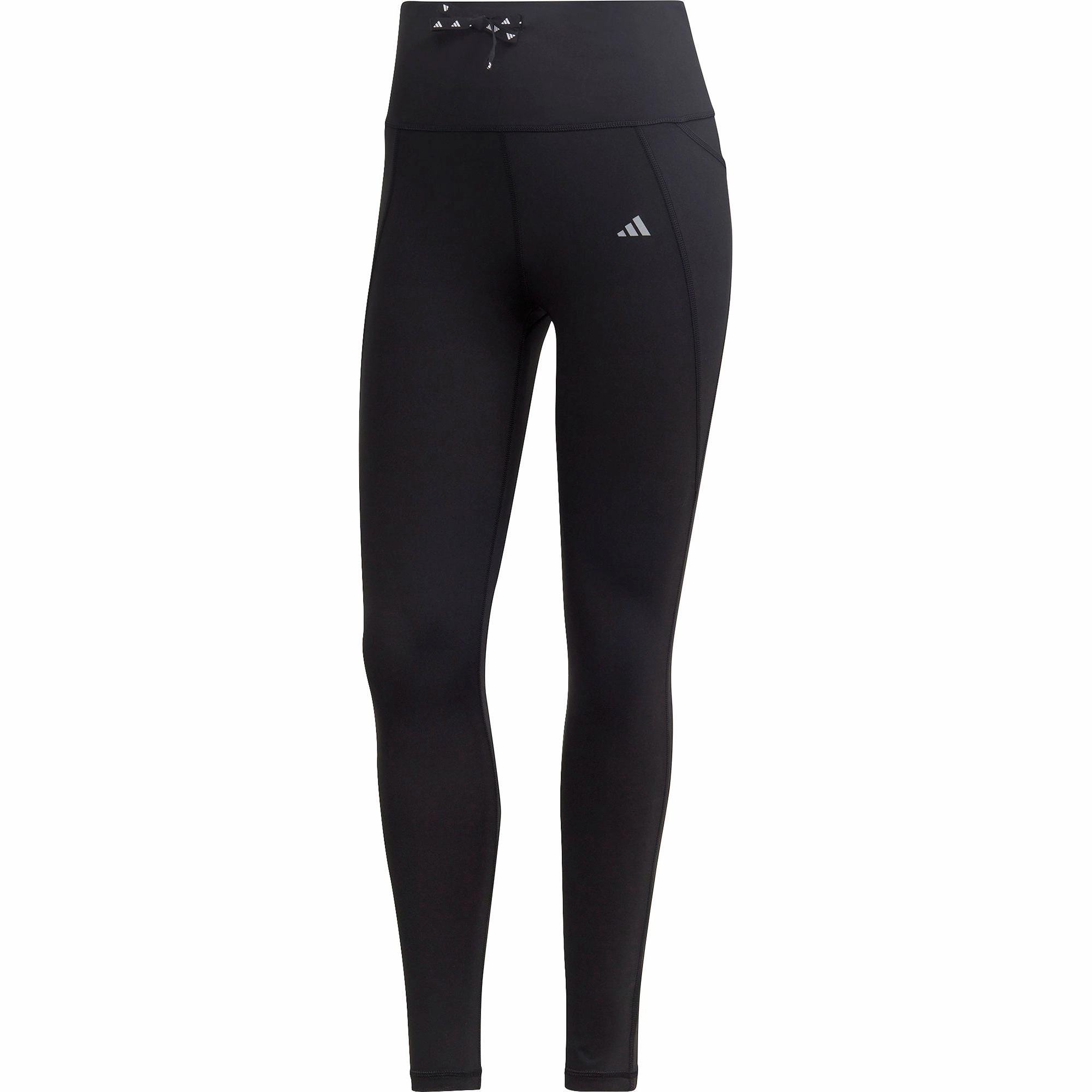 adidas Essentials Womens 7/8 Running Tights - Black Morning Stretch Minimalist Style