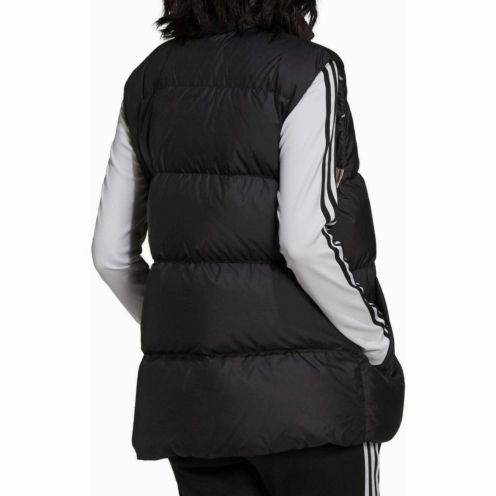 adidas Marimekko Reversible Womens Down Gilet - Black Breathable mesh lining