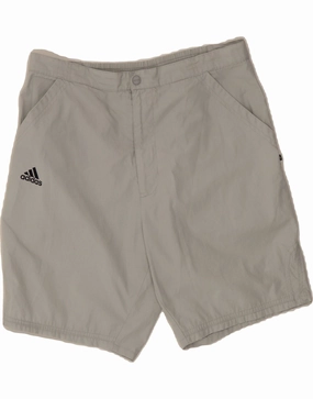 Water - repellent Cargo Pockets ADIDAS Mens Chino Shorts  W32 Medium Grey Polyester