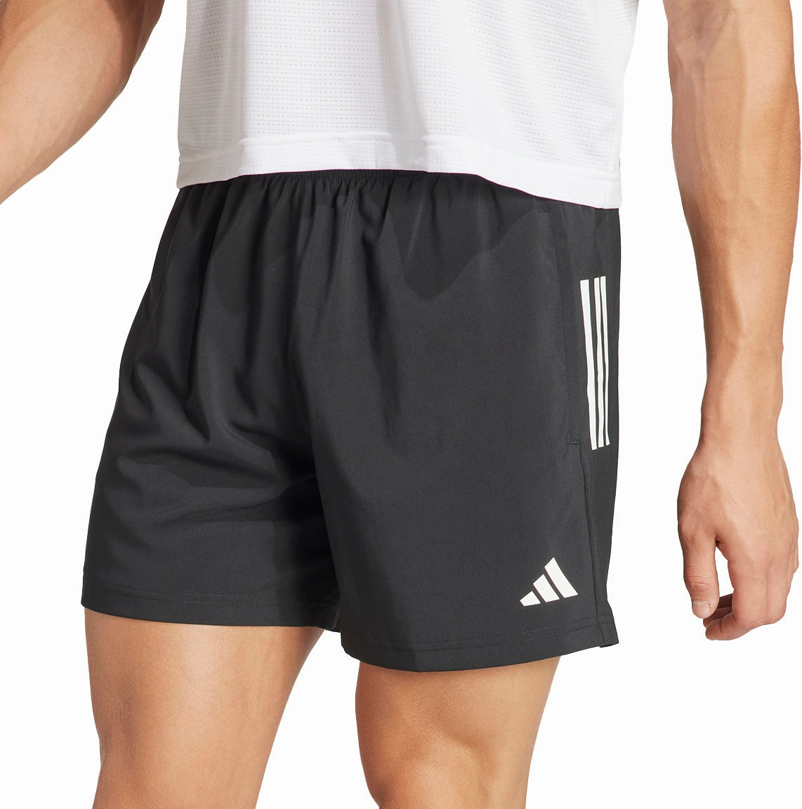 adidas Own The Run 5 Inch Mens Running Shorts - Black Playful Style technology industry