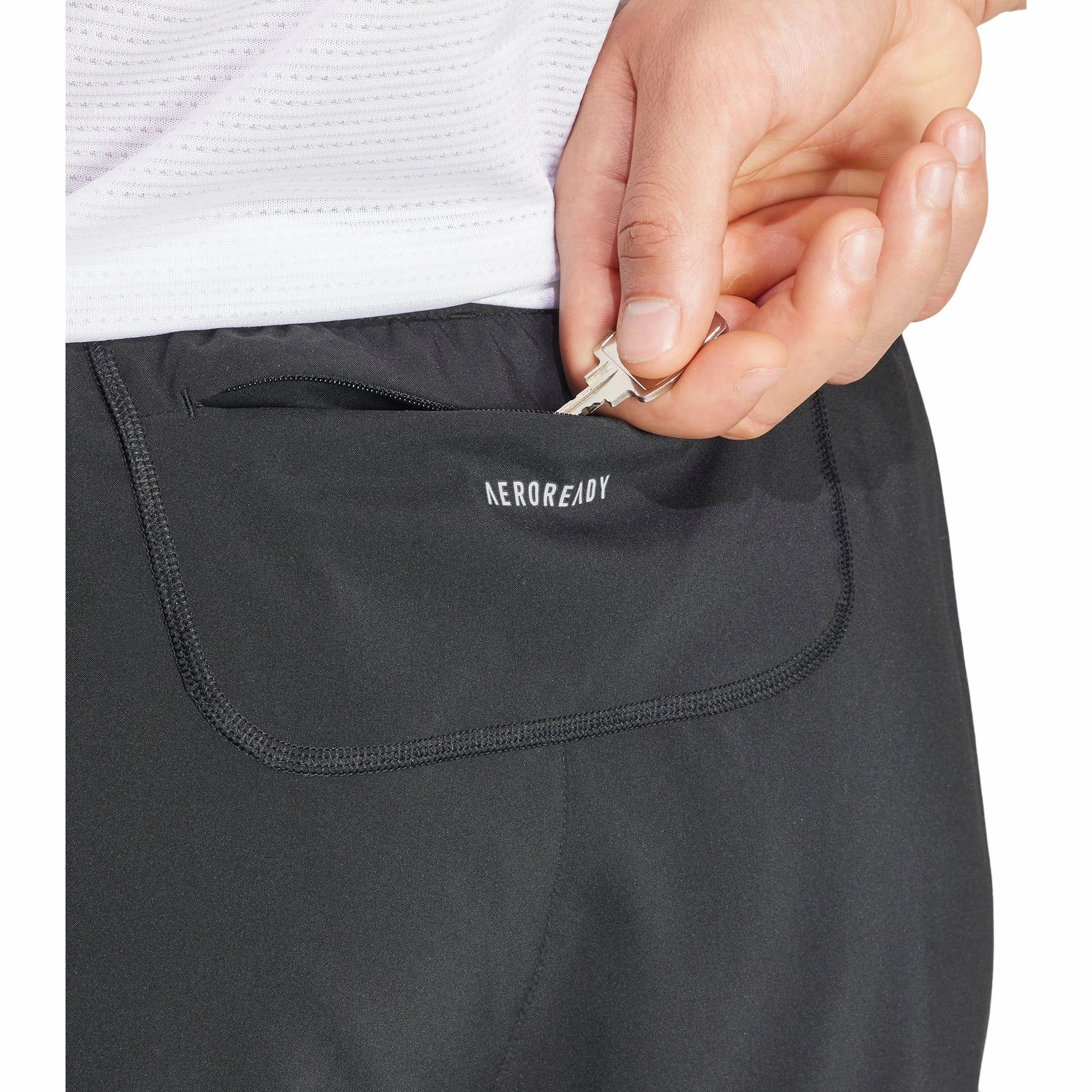 Luxury Feel adidas Own The Run 5 Inch Mens Running Shorts - Black