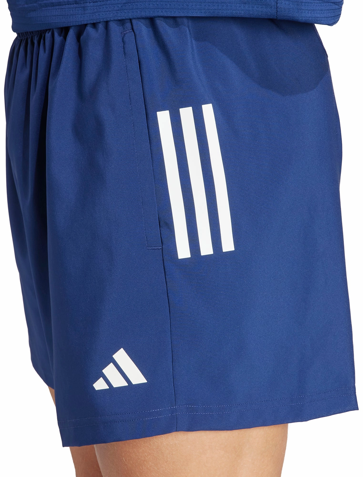 adidas Own The Run 7 Inch Mens Running Shorts - Blue Concert wear Clean Feel