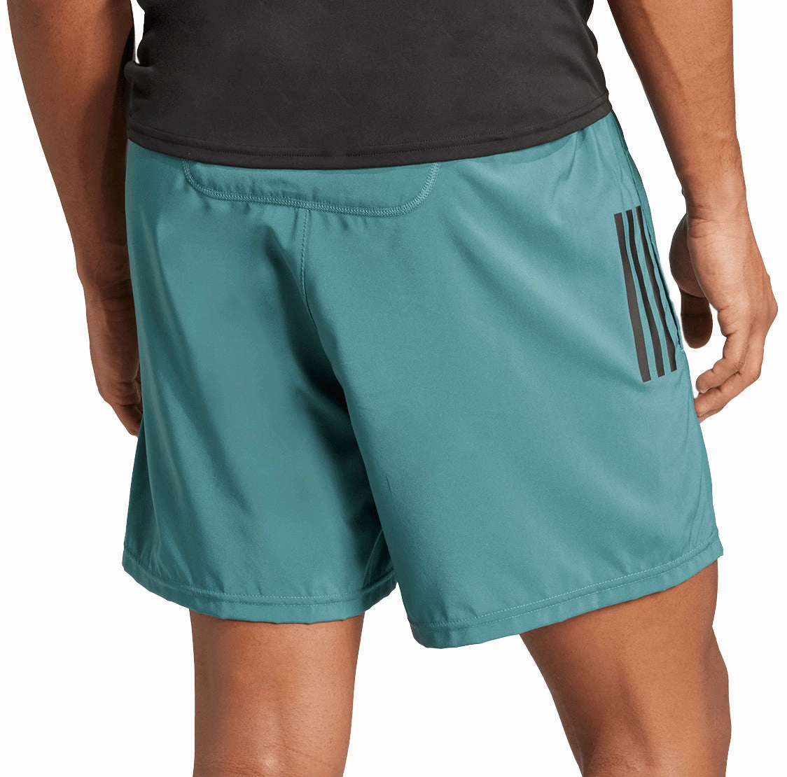adidas Own The Run 7 Inch Mens Running Shorts - Green Coastal Style