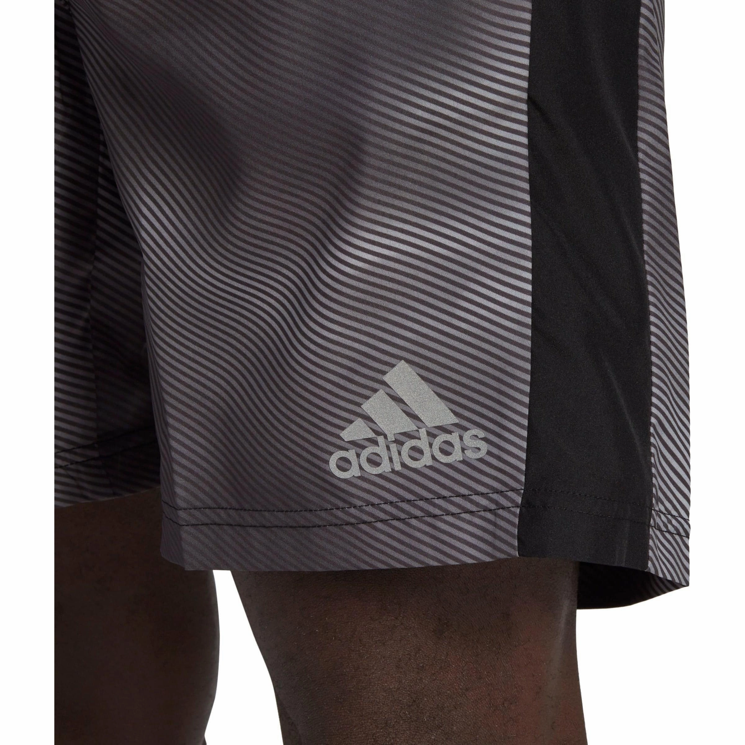 adidas Own The Run 7 Inch Mens Running Shorts - Grey Sun Ready