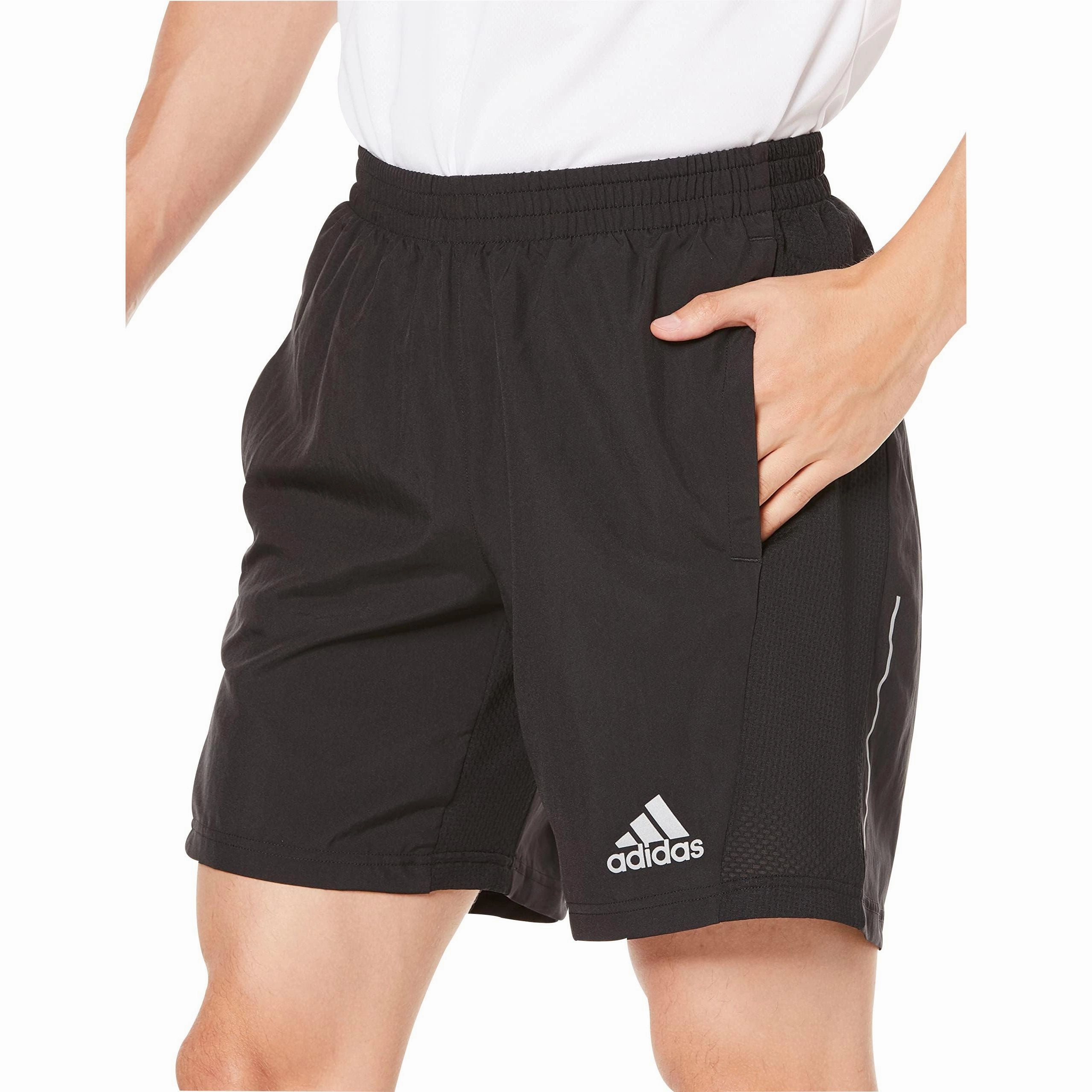 RecycledPolyester adidas Own The Run Cooler 9 Inch Mens Running Shorts - Black