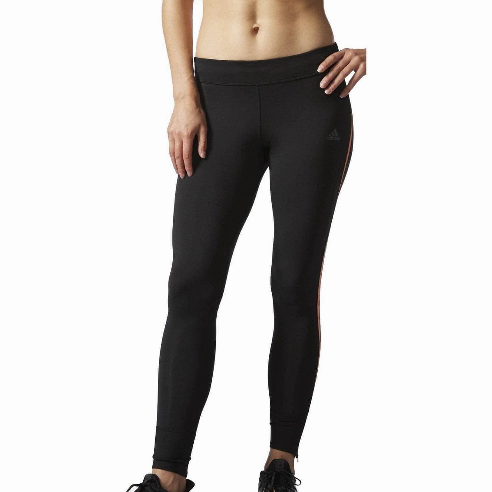 For Kids Yoga Class adidas Response Womens Long Running Tights - Black