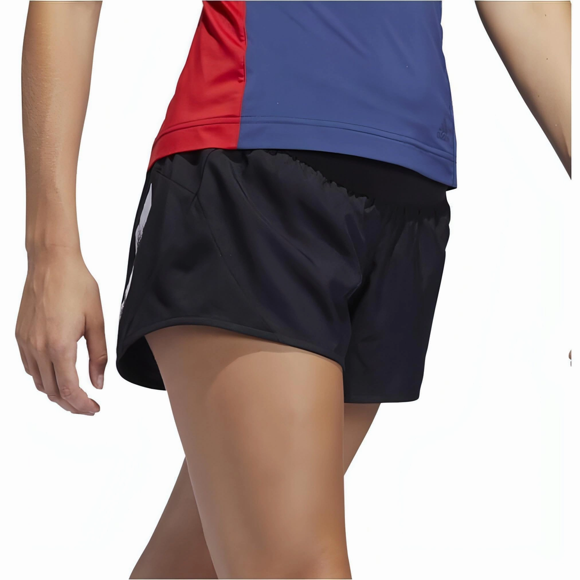 adidas Run It 4 Inch Womens Running Shorts - Black Wool blend Flexible Wear