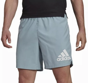adidas Run It 5 Inch Mens Running Shorts - Grey Relaxed Vibe