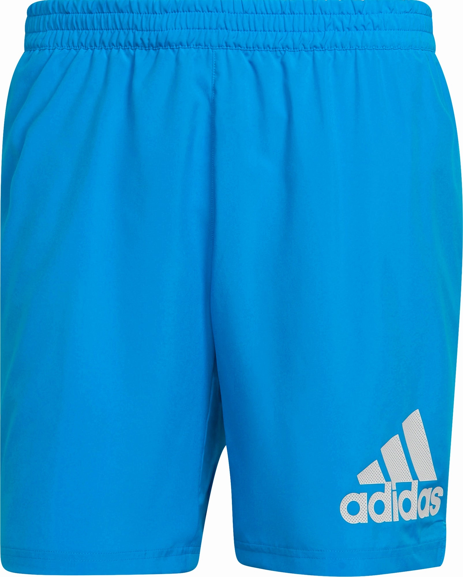 adidas Run It 7 Inch Mens Running Shorts - Blue Wide Range Motion Walk Easy