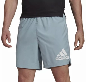 All Day Flex Fit adidas Run It 7 Inch Mens Running Shorts - Grey