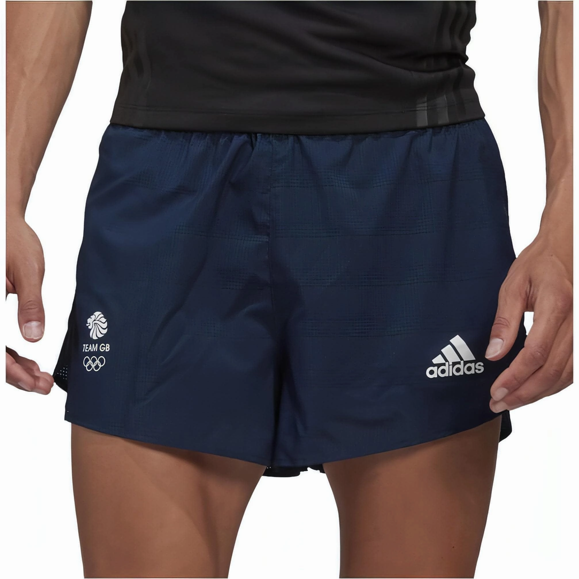 adidas Team GB Mens Running Shorts - Navy healthcare industry
