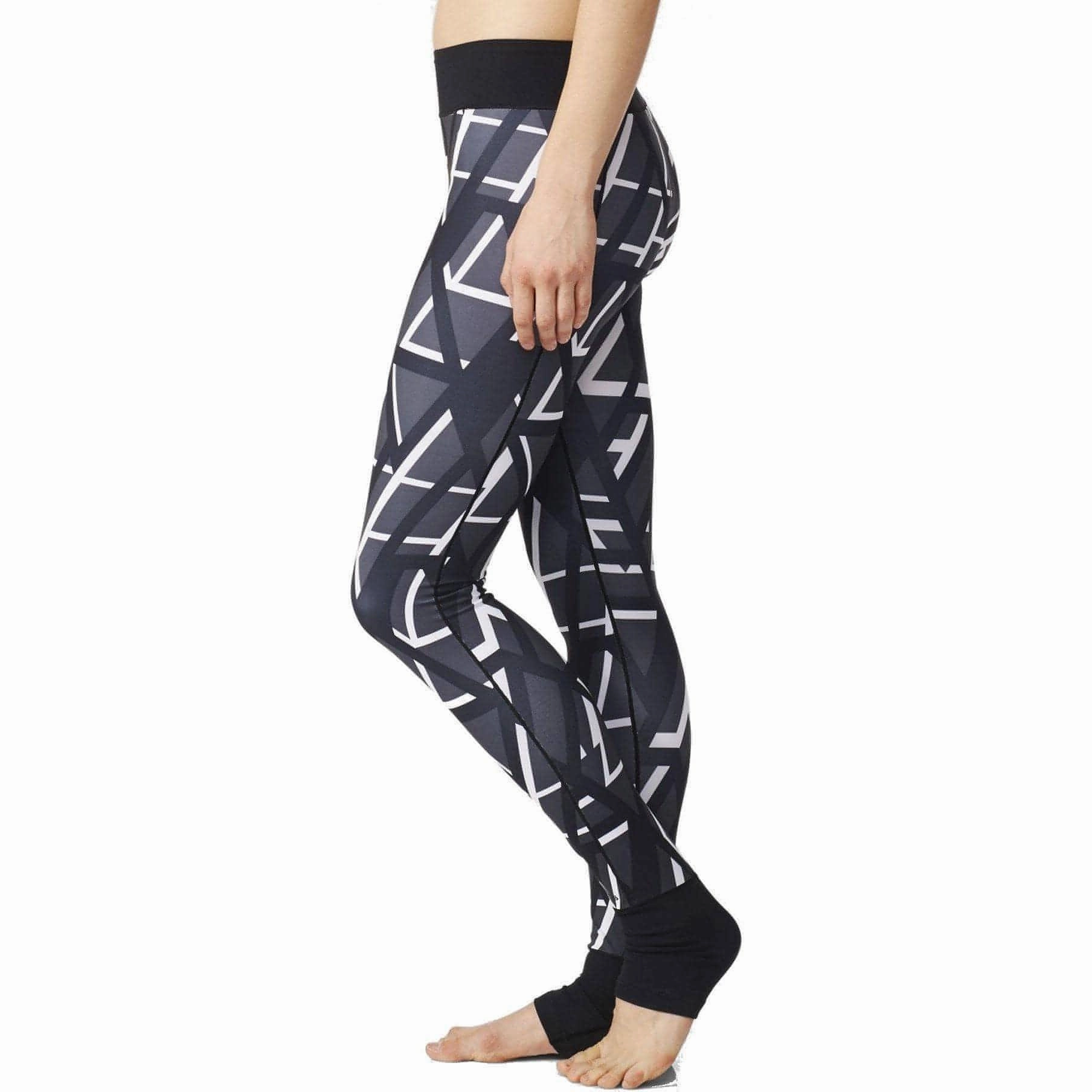 Ultra Soft Smooth silhouette adidas Ultimate Fit Superlong Womens Long Training Tights - Black