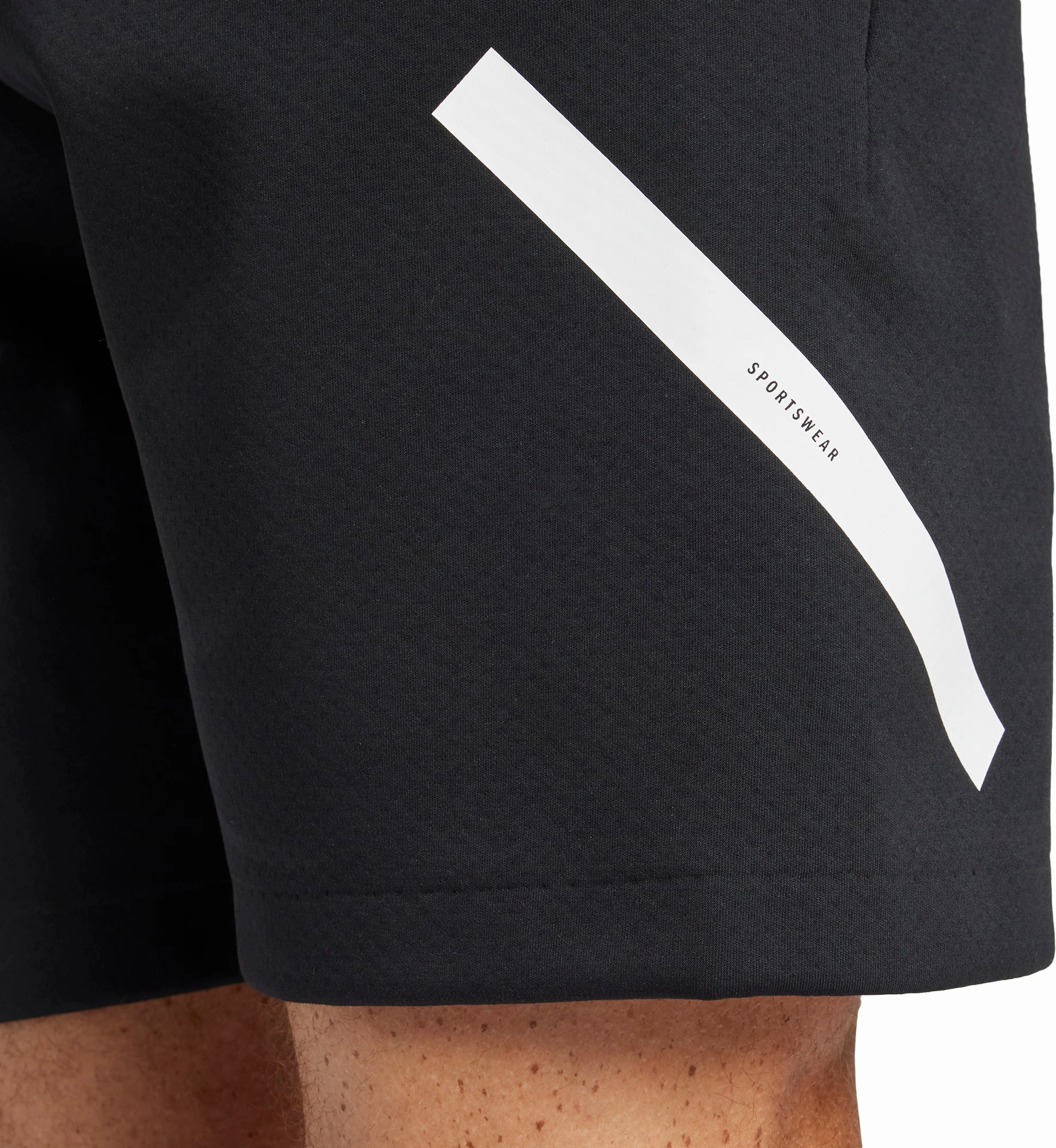 Sleek Waistband adidas Z.N.E Mens Training Shorts - Black
