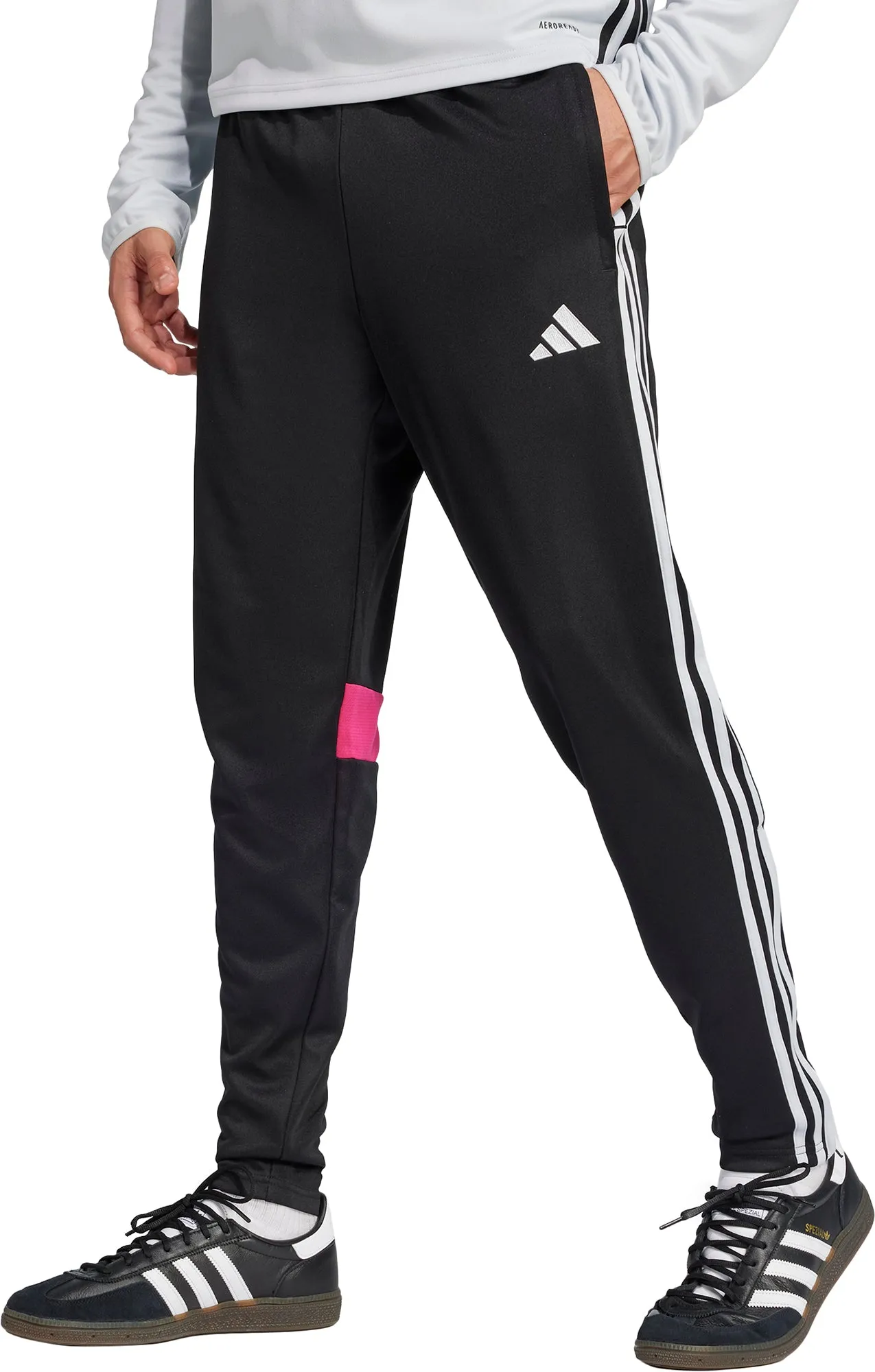 soft fit adidas Tiro 25 Essentials Mens Training Pants - Black