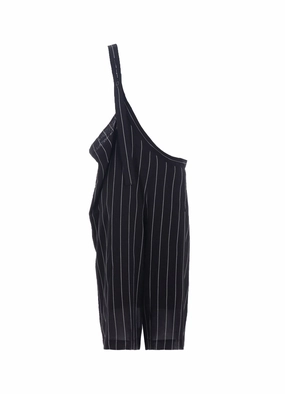 WASHER STRIPE JUMPER PANTS Comfortable Look Wear