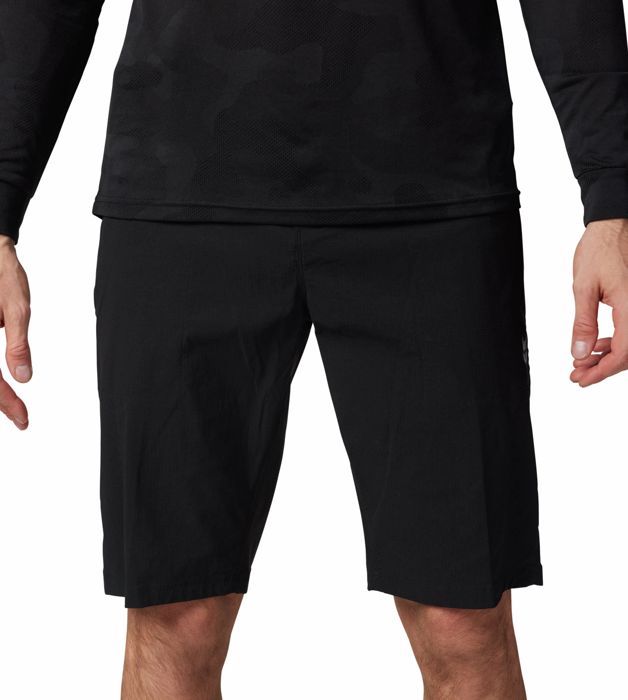 colorful Fox Ranger Mens Cycling Shorts - Black