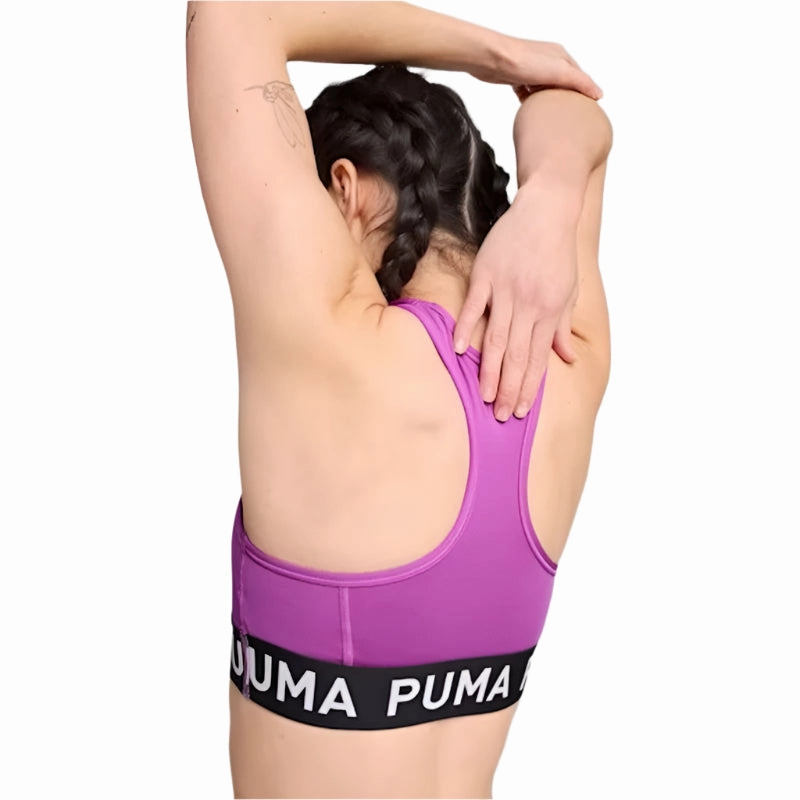 PUMA Womens 4KEEPS Elastic Bra Quick Dry Technology