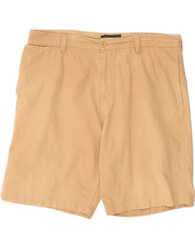 TIMBERLAND Mens Chino Shorts W40 XL Beige Cotton Formal Occasion