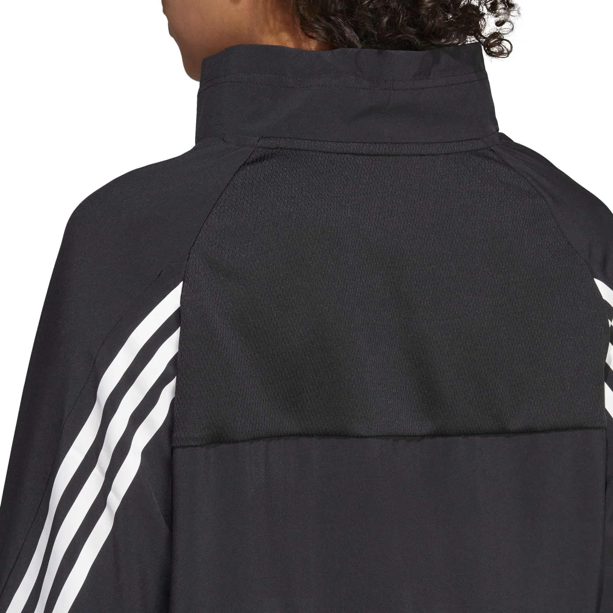 LowImpact Manufacturing Versatile Look adidas Train Icon Full Cover Womens Training Long Sleeve Top - Black