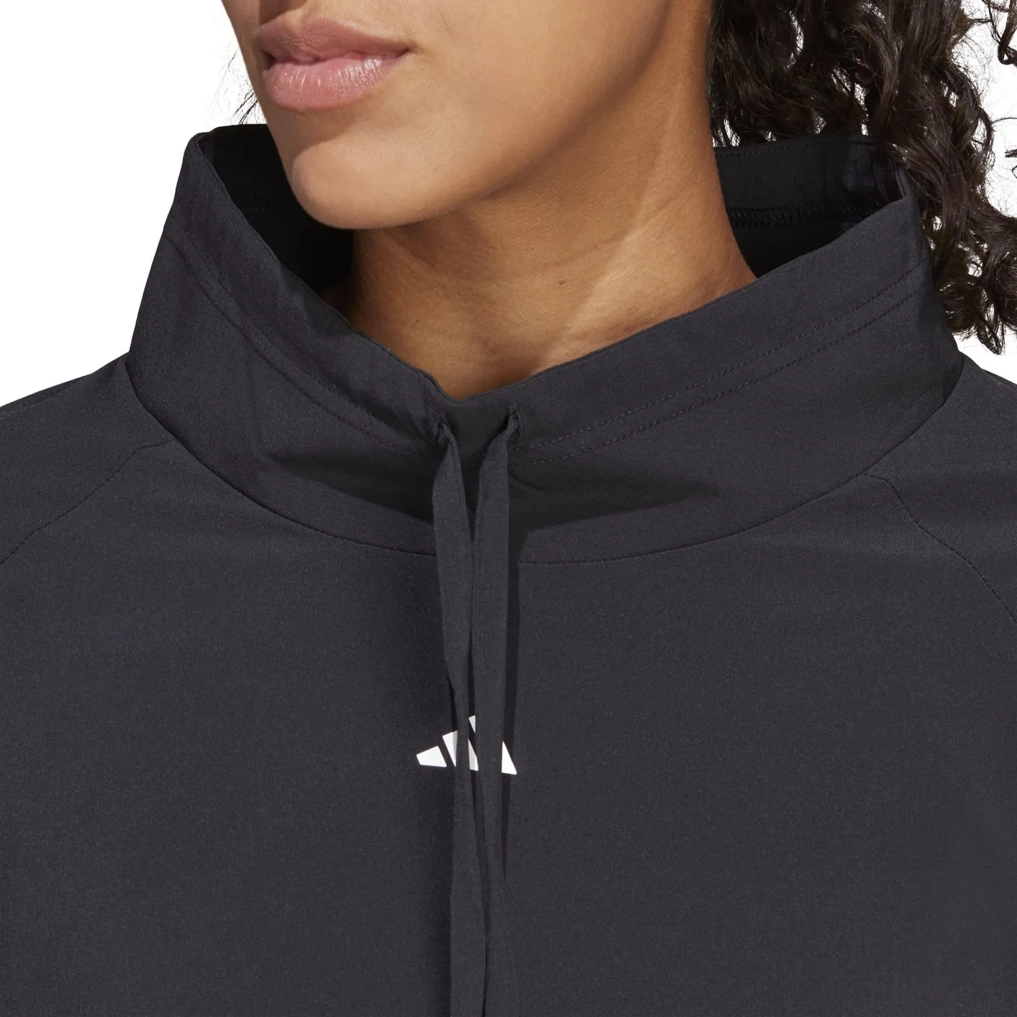 Printed uniqueness Breathable knit adidas Train Icon Full Cover Womens Training Long Sleeve Top - Black